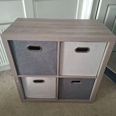 Shelving unit - 4 boxes