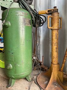 Old American vintage machinery