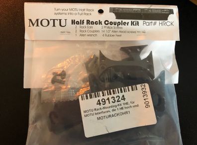 MOTU Half Rack Kit