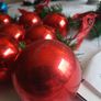 2 x Vitage Hanging Christmas Baubles Decorations Image 5