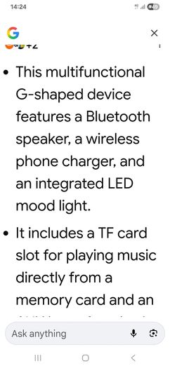 Multifunctional G-Shape Device