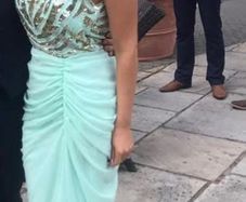 virgos lounge dress mint green