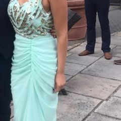virgos lounge dress mint green