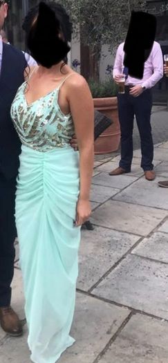 virgos lounge dress mint green