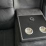 Electric reclining 3 seater sofa with wireless phone charger Image 4