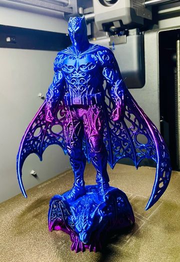Batman 3d printed statue