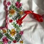 Mexican floral embroidery blouse size small medium Image 5