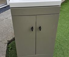 Bathroom Vanity Unit with Sink and Tap