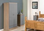 Nevada Bedroom Furniture In Grey