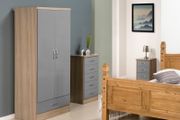 Nevada Bedroom Furniture In Grey