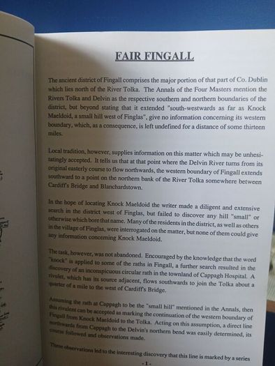 Fair Fingall - Patrick Archer