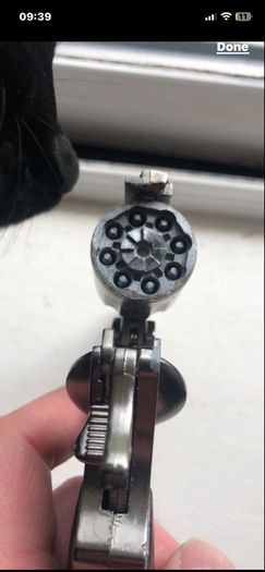 Metal cap gun