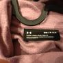 Womens Under Armour Rival Fleece Hoodie - Mauve/Dusty Purple (Size S) Image 3