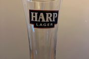 Vintage Harp Lager glass