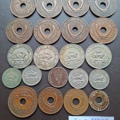 East Africa. A Lot of 21 coins (1922-1963)