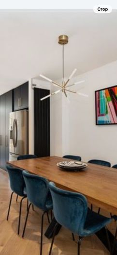 Sputnik style ceiling light