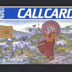 1996 Ireland 50 Unit St. Patrick's Day 1996 (Gemplus GEM1) Call Card Used. Telecom Eireann card number 1122