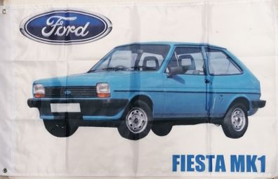 Ford Fiesta Mk1 Flag.3ft x 2f.
