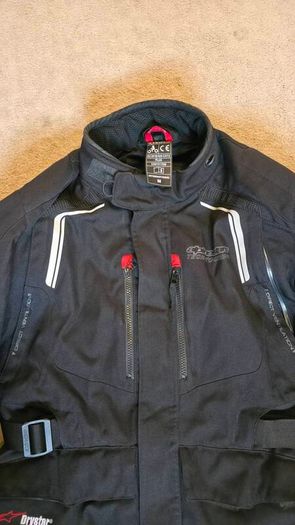 Waterproof Alpinestars Andes V2 Drystar Motorcycle Suit.