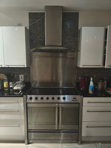 Belling range cooker electric & extractor