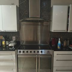 Belling range cooker electric & extractor