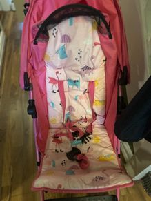 pink stroller