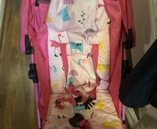 pink stroller