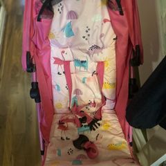 pink stroller