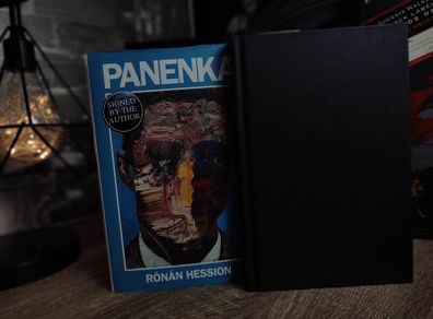 Panenka ! by Ronan Hession ! Hand Signed by An Author ! RARE BOOK ! First Printing ! 2021 ! by Bluemoose !