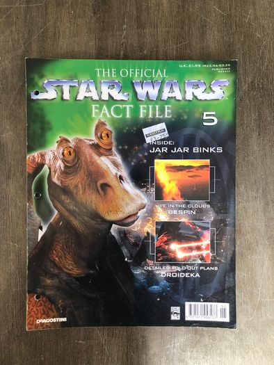 3 x Issues The Star Wars Fact File