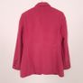 Delmod Vintage Raspberry Pink Red 100% Wool Structured Blazer Jacket 12UK/40EU Image 8