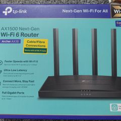 TP-Link AX1500 Next-Gen Wi-Fi 6 Router, Archer AX18
