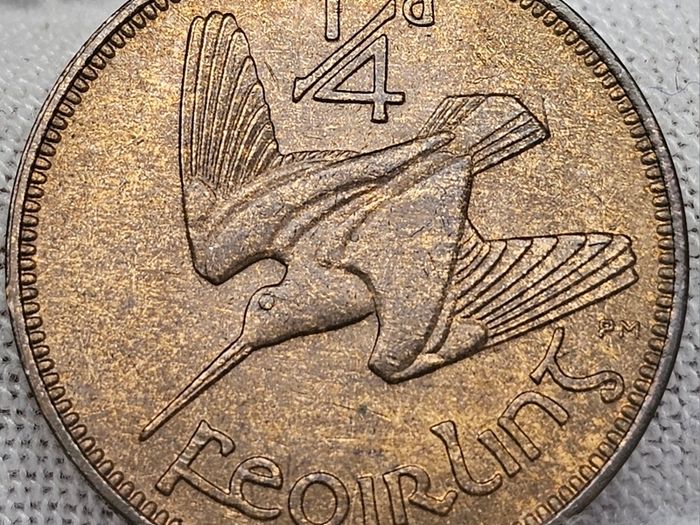 Ireland 1959 1/4d Farthing Beautiful Uncirculated Choice Gem Bu