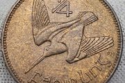 Ireland 1959 1/4d Farthing Beautiful Uncirculated Choice Gem Bu