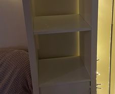 IKEA Kallax with door insert white 4 units