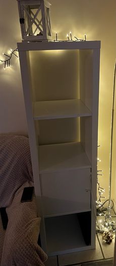 IKEA Kallax with door insert white 4 units