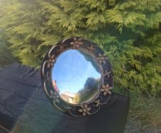 Old convex mirror