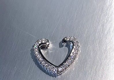 Sumiyaki Heart Shaped Diamante Ear Cuff
