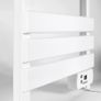 Small Towel Rail Heater Bathroom Electric Radiator Image 8
