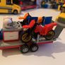 Lego Jeep And motorbike trailer set 4433 Image 3