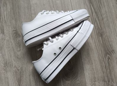 Converse Lift White Leather size 6