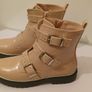 SCHUH Pale Pink Multi Buckle Girls Youth Boots Size UK5 EU38 New With Box CAN POST Image 5