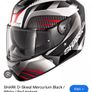 Helmet SHARK D-Skwal Mercurium Black / White / Red Image 2
