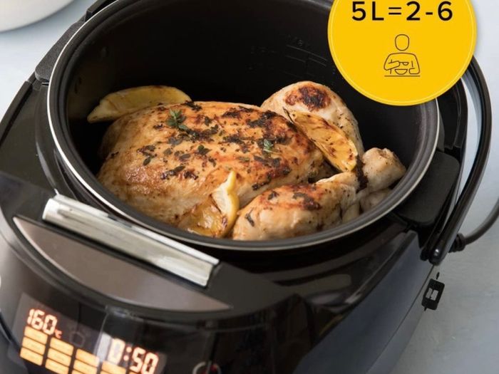 14-in-1 Intelligent Digital Multi Cooker, Aluminium, 860 W, 5 Litre, Charcoal (FREE POSTAGE)