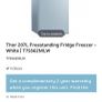 Thor 207L Freestanding Fridge Freezer - White | T75562MLW Image 4