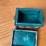Vintage Chinese Stone Agate? Box with Ornamental Lion Head Dragon Phoenix Butterfly Image 8