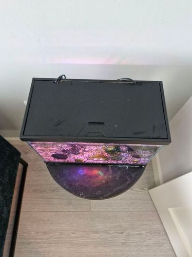 Complete Fish Tank Aquarium Set Heater, Filter, LED Light & Fish Food Included