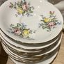 Vintage 1970s Bone China Tea Sets - Floral Pattern with Gold Trim Image 5