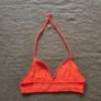 Bright orange bikini top, size S Image 3