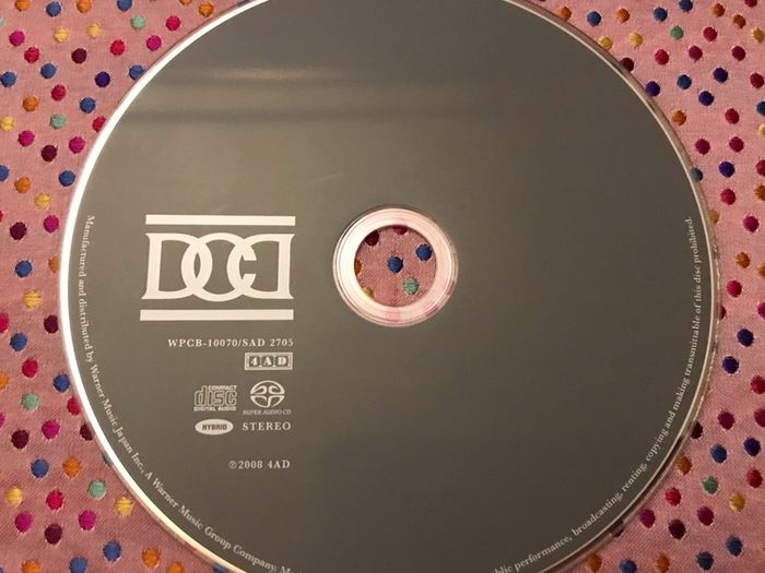 DEAD CAN DANCE  |  Dead Can Dance    Audiophile Edition